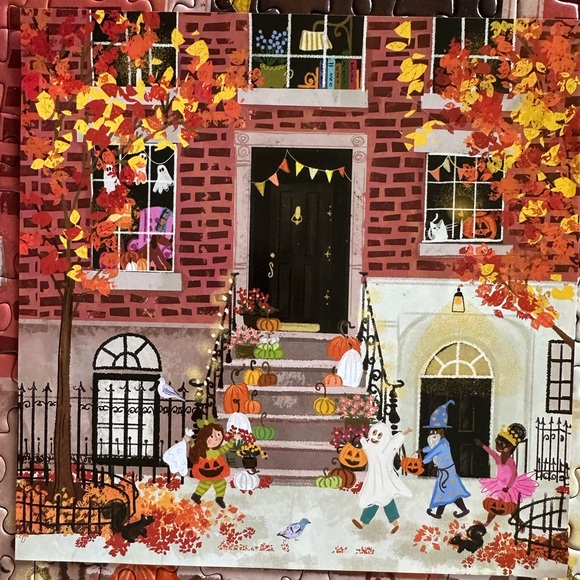 COMPLETE Galison Trick or Treat 500 pc Puzzle - Picture 2 of 4